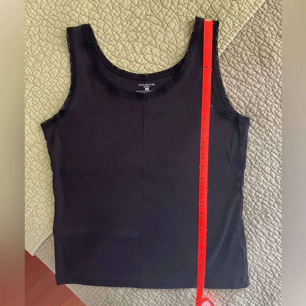 🎉 3/$15 Jones New York Sport Cotton Tank L - Picture 5 of 6